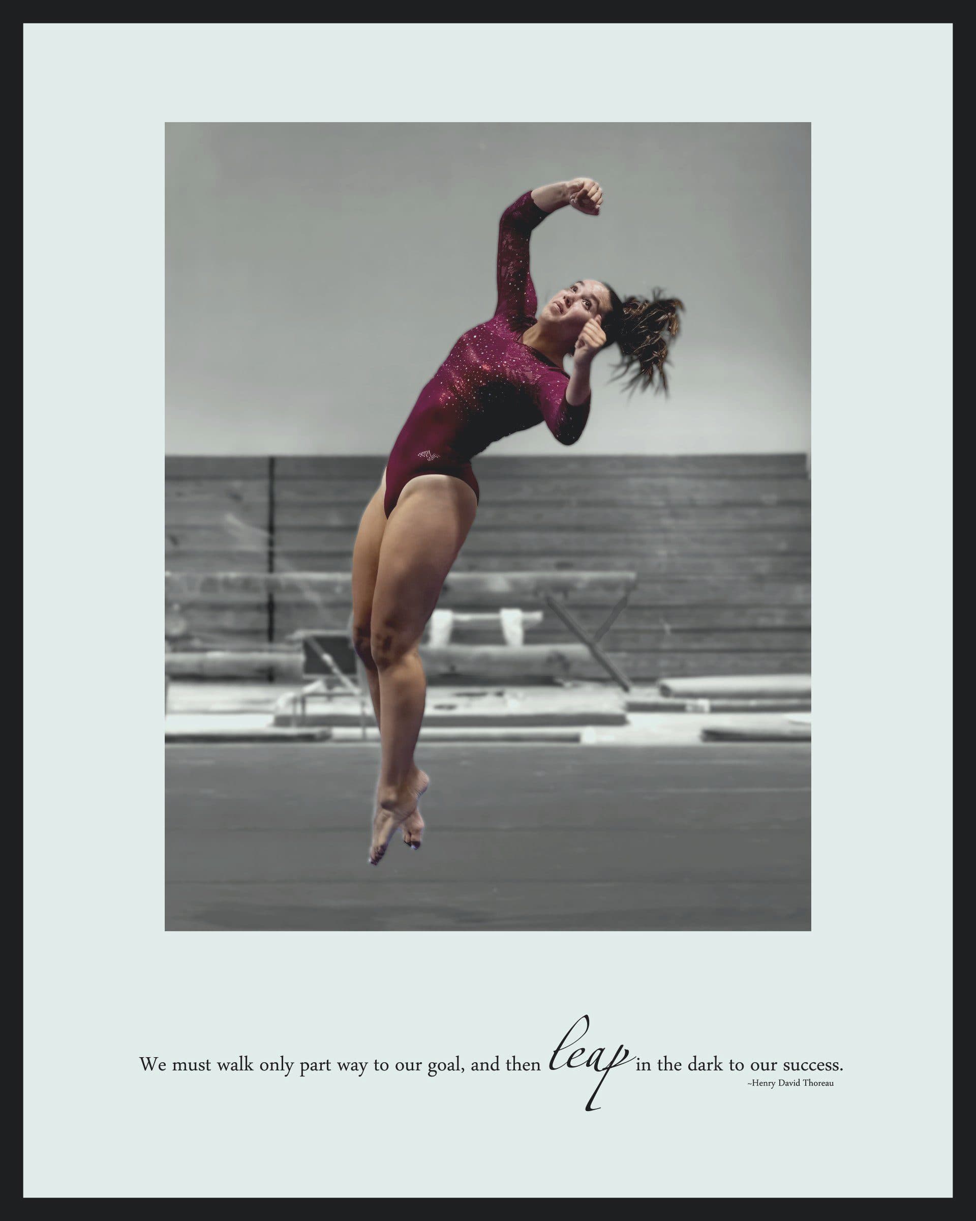 Senior — Leap Poster