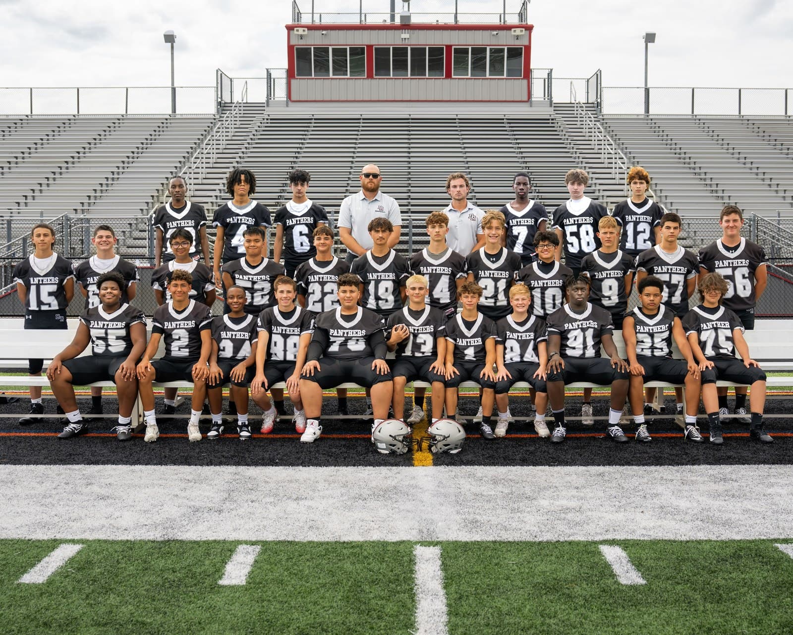 Freshman Team — Bridgewater-Raritan Panther Football Media Day, Zarcone Photography